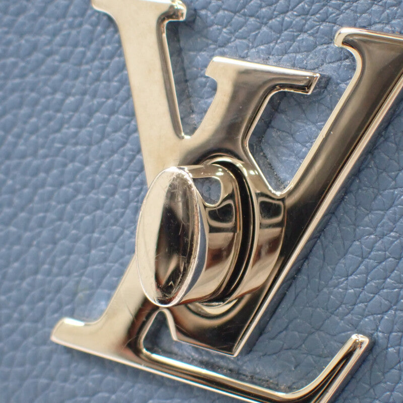 ルイヴィトン LOUIS VUITTON マイロックミー M51415 2WAYバッグ トリヨンクレマンス ブルー アイボリー シルバー金具 レディース【中古】【Aランク】
