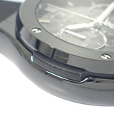 ウブロ HUBLOT クラシック・フュージョン アエロ ブラックマジック 525.CM.0170.RX 腕時計 セラミック ラバー 自動巻き スケルトン文字盤 メンズ【中古】【Aランク】