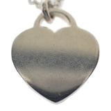 ティファニー TIFFANY&Co. ブルー ダブル ハート タグ リターントゥ スモール 70951541 ネックレス スターリングシルバー レディース【中古】【Aランク】