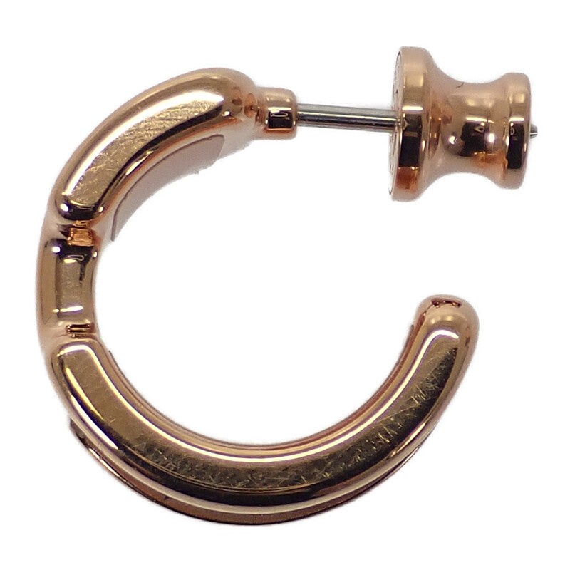 エルメス HERMES オランプPM ピアス メタル ヴォーエプソン エトゥープ ピンクゴールド ベージュ レディース【中古】【Aランク】