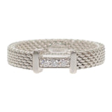 ティファニー TIFFANY&Co. サマセットダイヤ 上品 9号 リング シルバー925 レディース【中古】【Aランク】