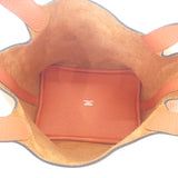 エルメス HERMES ピコタンPM 可愛い 上品 ハンドバッグ トリヨンクレマンス オレンジ シルバー金具 レディース【中古】【Aランク】