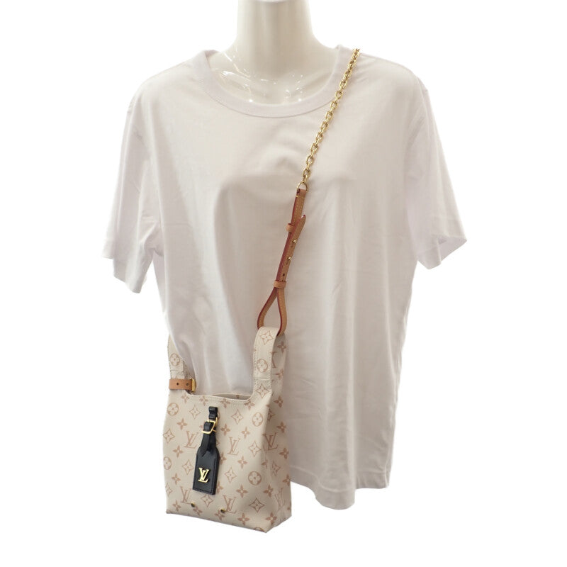 ルイヴィトン LOUIS VUITTON アトランティスBB M24408 2WAYバッグ モノグラムキャンバス アイボリー レディース【中古】【Aランク】