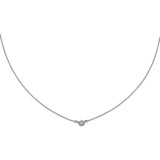 ティファニー TIFFANY&Co. バイザヤード ペンダント ネックレス Pt950プラチナ ダイヤモンド レディース【中古】【Aランク】