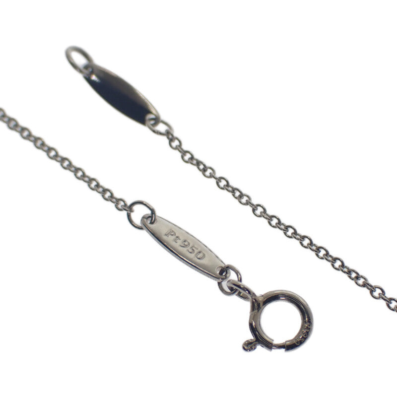 ティファニー TIFFANY&Co. バイザヤード ペンダント ネックレス Pt950プラチナ ダイヤモンド レディース【中古】【Aランク】