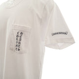 クロムハーツ CHROME HEARTS CH 大阪限定 スクロールラベルプリント L 半袖Tシャツ コットン ホワイト メンズ【中古】【Aランク】