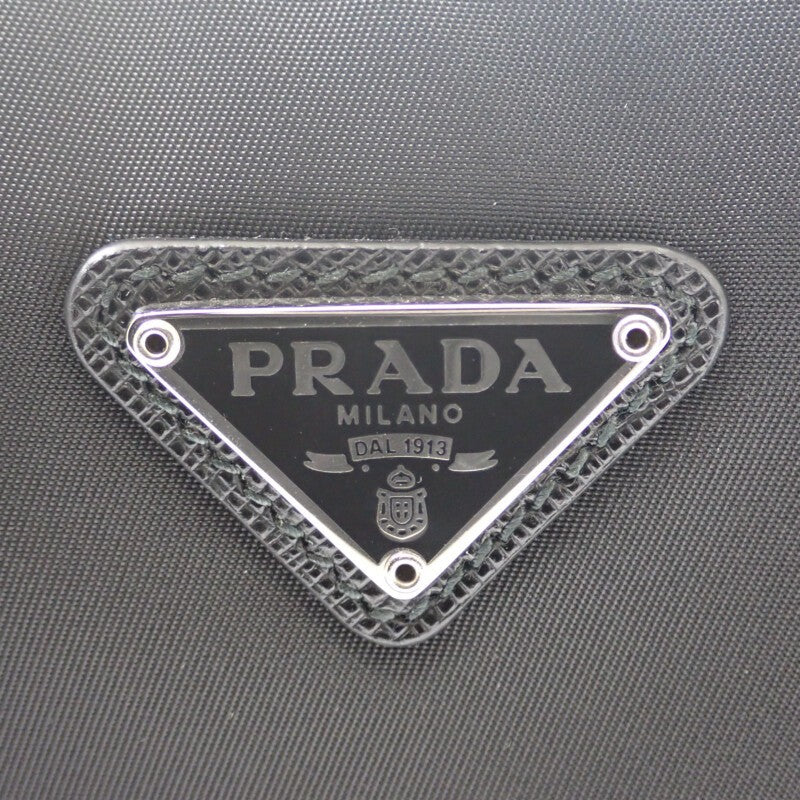 プラダ PRADA Re-Edition 2000 ミニバッグ 1NE515_2DH0_F0002 ショルダーバッグ ナイロン レザー ブラック NERO レディース【中古】【Aランク】