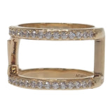 ルイヴィトン LOUIS VUITTON LV アイコニック ストラス 10号 S M1463S リング GP ラインストーン レディース【中古】【Aランク】