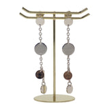 エルメス HERMES コンフェッティ セリエ ピアス シルバー925 K18ピンクゴールド レディース【中古】【Aランク】