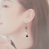 エルメス HERMES コンフェッティ セリエ ピアス シルバー925 K18ピンクゴールド レディース【中古】【Aランク】