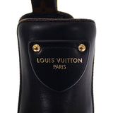 ルイヴィトン LOUIS VUITTON LVボブール アンクルブーツ 36 1A8947 ブーツ カーフ ブラック ゴールド金具 レディース【中古】【ABランク】