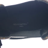 ルイヴィトン LOUIS VUITTON LVボブール アンクルブーツ 36 1A8947 ブーツ カーフ ブラック ゴールド金具 レディース【中古】【ABランク】