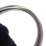 デザインジュエリー ハーフダイヤ 7号 リング Pt900プラチナ ダイヤモンド レディース【中古】【Aランク】