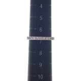 デザインジュエリー ハーフダイヤ 7号 リング Pt900プラチナ ダイヤモンド レディース【中古】【Aランク】