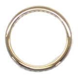 ティファニー TIFFANY&Co. チャネルセッティングダイヤ フルエタニティ 上品 11.5号 リング K18イエローゴールド レディース【中古】【Aランク】