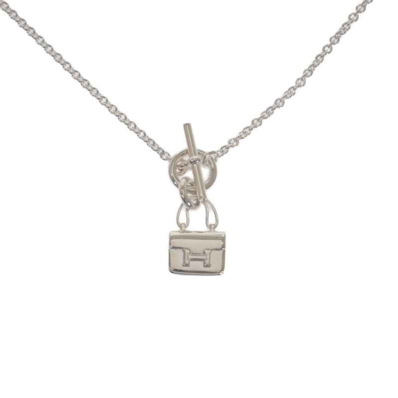 エルメス HERMES アミュレットコンスタンス ペンダント H121324B_00 ネックレス シルバー925 レディース【中古】【Aランク】