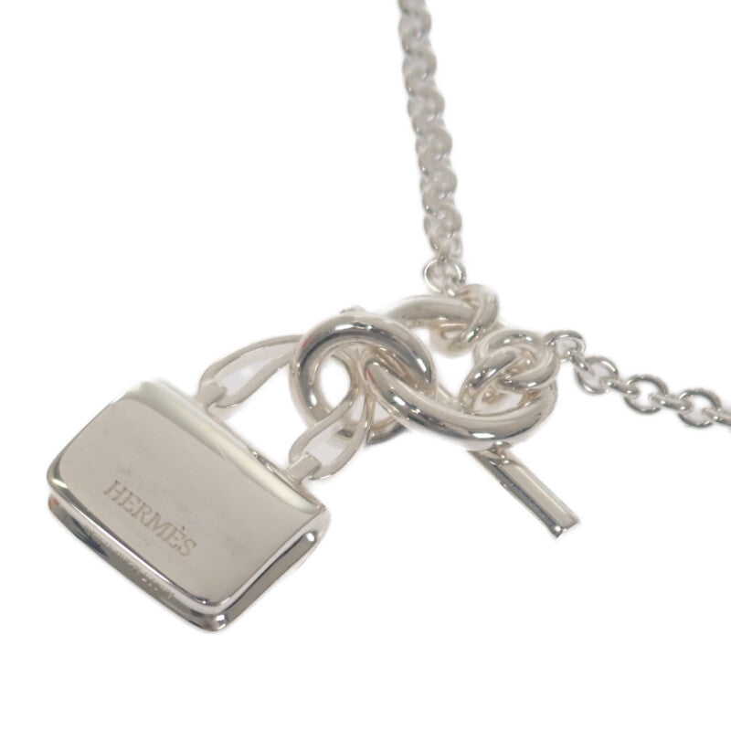 エルメス HERMES アミュレットコンスタンス ペンダント H121324B_00 ネックレス シルバー925 シルバー レディース【中古】【Aランク】