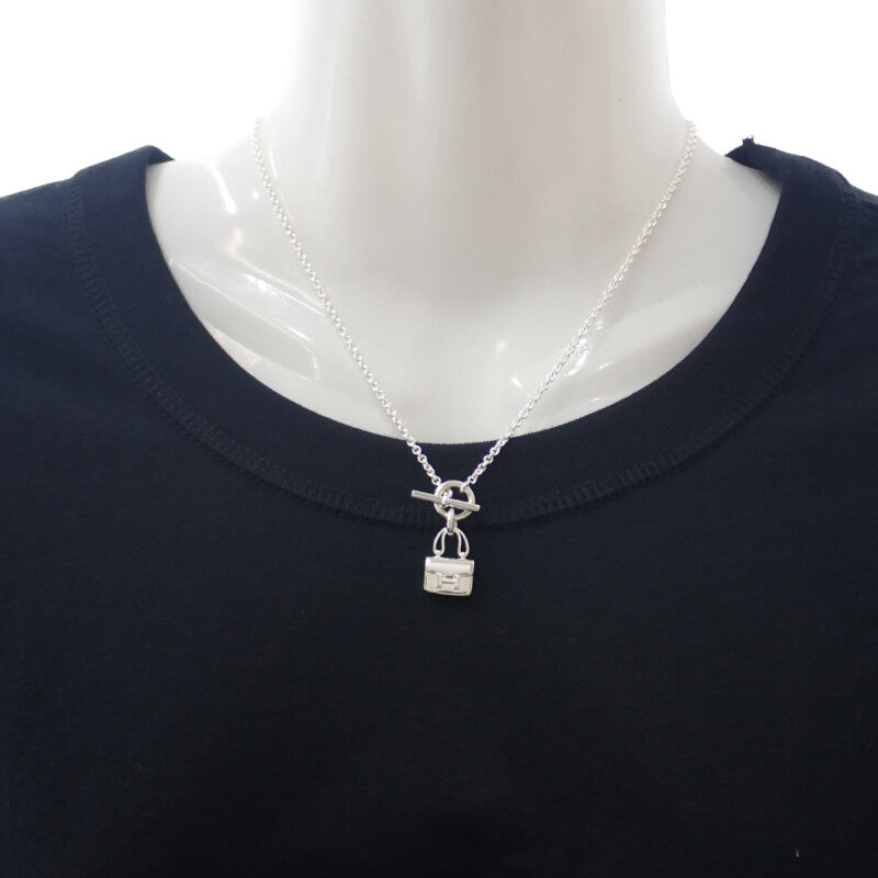 エルメス HERMES アミュレットコンスタンス ペンダント H121324B_00 ネックレス シルバー925 シルバー レディース【中古】【Aランク】