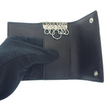 ロエベ LOEWE 鍵 C660K92X01 キーケース カーフ ソフトグレインカーフ ブラック メンズ レディース【中古】【SAランク】