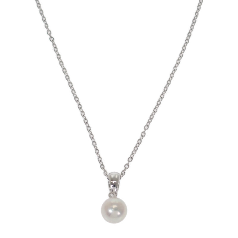 ミキモト MIKIMOTO パール ペンダント ネックレス シルバー925 アコヤ
