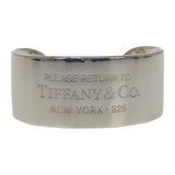 ティファニー TIFFANY&Co. ワイドカフ リターントゥ ラージ 68175895 バングル シルバー925 レディース【中古】【Aランク】