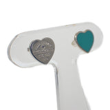 ティファニー TIFFANY&Co. リターントゥ 68175895 ピアス スターリングシルバー ティファニーブルー ダイヤモンド ミニ レディース【中古】【Aランク】
