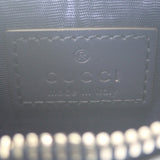 グッチ GUCCI クロマ キーポーチ 835703 FAERI 8473 ポーチ PVC ブルーグラデーション シルバー金具 メンズ レディース ユニセックス【中古】【Aランク】