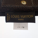 ルイヴィトン LOUIS VUITTON バンドー・ニューデニム M72396 スカーフ シルク ダークブラウン レディース【中古】【Aランク】
