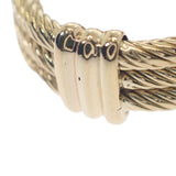 K18YG デザイン ジュエリー ボリューム 11号 リング K18イエローゴールド ゴールド ダイヤモンド レディース【中古】【Aランク】