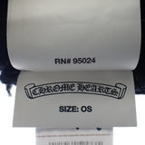 クロムハーツ CHROME HEARTS ウールワッチキャップ ホースシュー ビーニー ニットキャップ ウール ブラック OS メンズ レディース【中古】【ABランク】