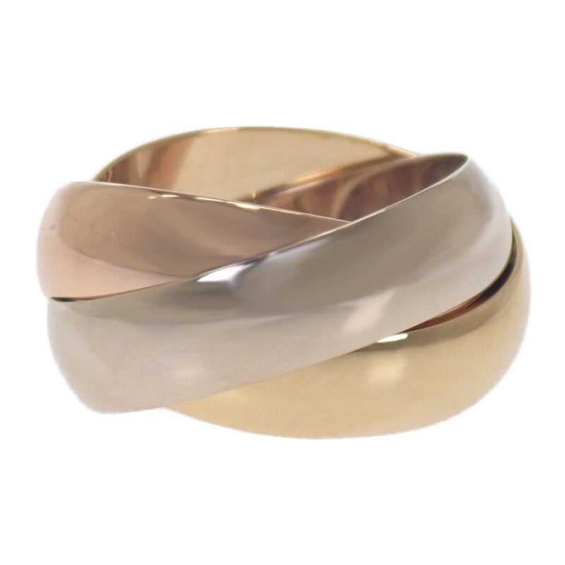 カルティエ CARTIER トリニティ リング LM 12号 リング K18イエローゴールド K18ピンクゴールド K18ホワイトゴールド レディース メンズ【中古】【Aランク】