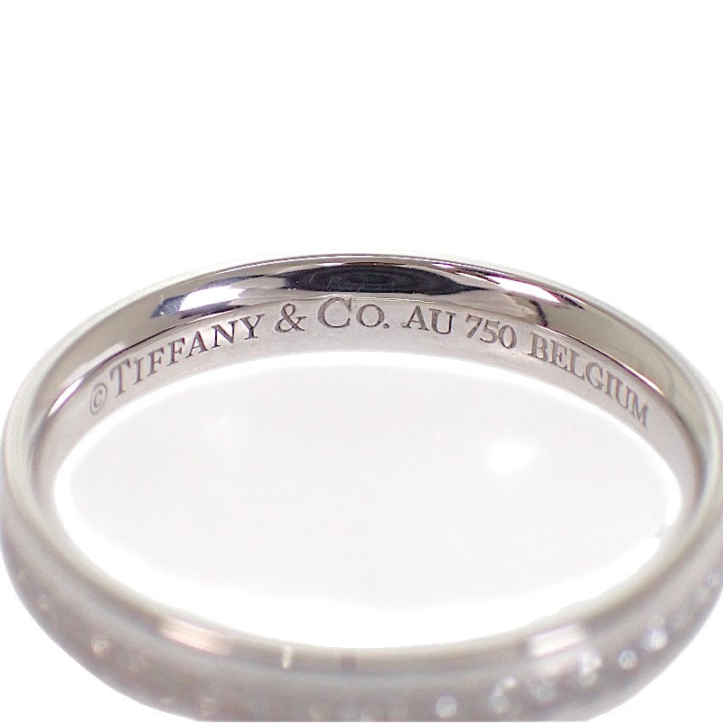 ティファニー TIFFANY&Co. メトロ フルサークル フルエタニティ 9号 リング K18ホワイトゴールド ダイヤモンド レディース【中古】【Aランク】