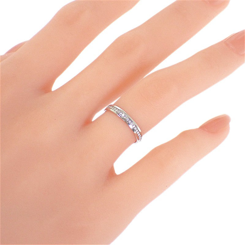 ティファニー TIFFANY&Co. メトロ フルサークル フルエタニティ 9号 リング K18ホワイトゴールド ダイヤモンド レディース【中古】【Aランク】