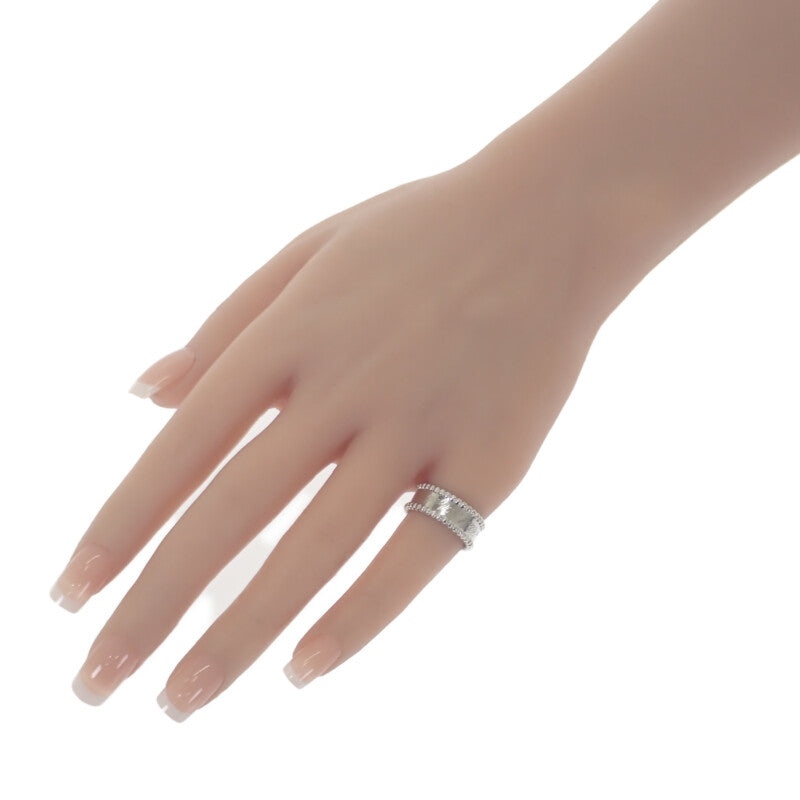 ヴァンクリーフ&アーペル Van Cleef & Arpels ペルレ シニアチュール 11号 VCARN32351 リング K18ホワイトゴールド #51 レディース【中古】【Aランク】