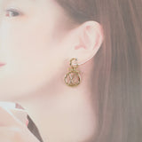 ルイヴィトン LOUIS VUITTON ベイビールイーズ M00613 ピアス メタル ゴールド レディース【中古】【Aランク】