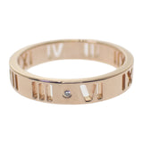 ティファニー TIFFANY&Co. アトラス 11号 30480589 リング K18ピンクゴールド ダイヤモンド ローズゴールド レディース【中古】【Aランク】