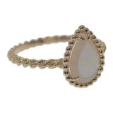 ブシュロン Boucheron セルパン ボエム スモール 14号 JRG02705 リング K18イエローゴールド ホワイトマザーオブパール 55 レディース【中古】【Aランク】