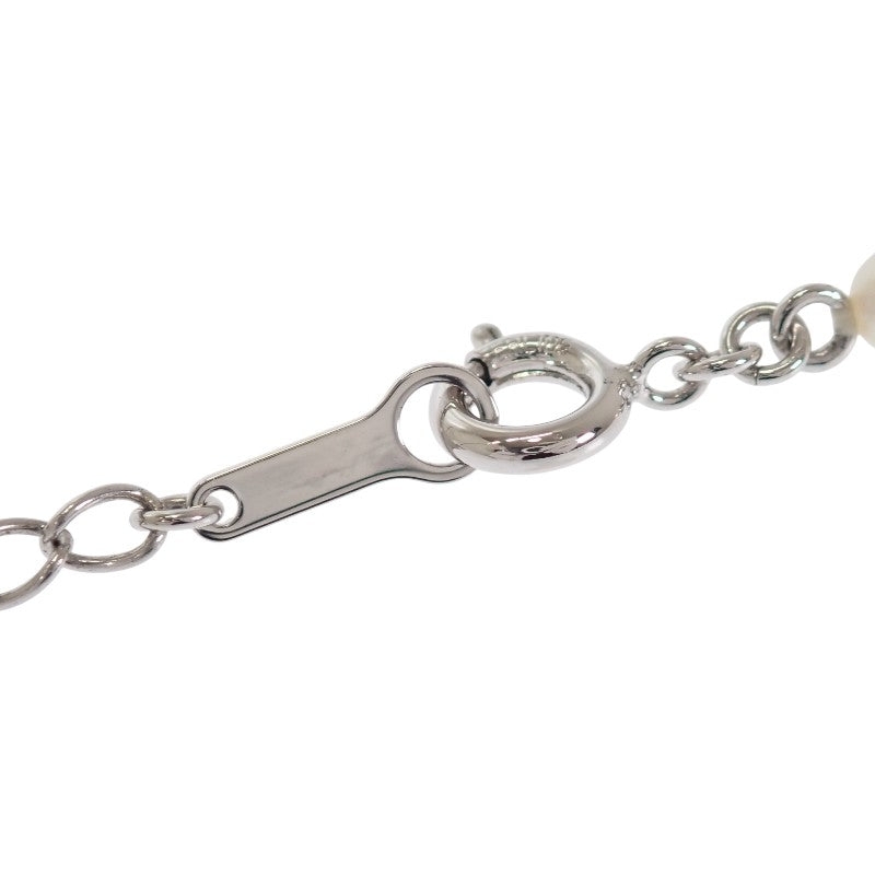 タサキ TASAKI ベビーパール ネックレス シルバー925 パール シルバー ダイヤモンド レディース【中古】【Aランク】