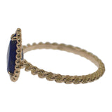 ブシュロン Boucheron セルパンボエム 14.5号 JRG02743 リング K18イエローゴールド ブルー ラピスラズリ レディース【中古】【Aランク】