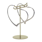 ティファニー TIFFANY&Co. オープンハート フープ ミディアム ピアス シルバー925 レディース【中古】【Aランク】