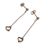 ティファニー TIFFANY&Co. バイザヤード オープンハート 60149891 ピアス K18ピンクゴールド ダイヤモンド レディース【中古】【Aランク】