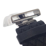 シャネル CHANEL マトラッセ H0116 腕時計 ステンレススチール レザー ブラック シルバー クオーツ ブラック文字盤 シルバー金具 レディース【中古】【ABランク】