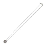 デザインジュエリー ペンダント ネックレス K18ホワイトゴールド ダイヤモンド レディース【中古】【Aランク】