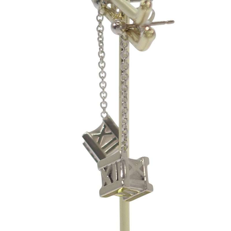 ティファニー TIFFANY&Co. アトラス キューブ ドロップ ピアス シルバー925 レディース【中古】【ABランク】