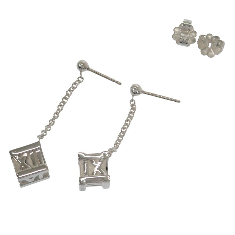 ティファニー TIFFANY&Co. アトラス キューブ ドロップ ピアス シルバー925 シルバー レディース【中古】【ABランク】
