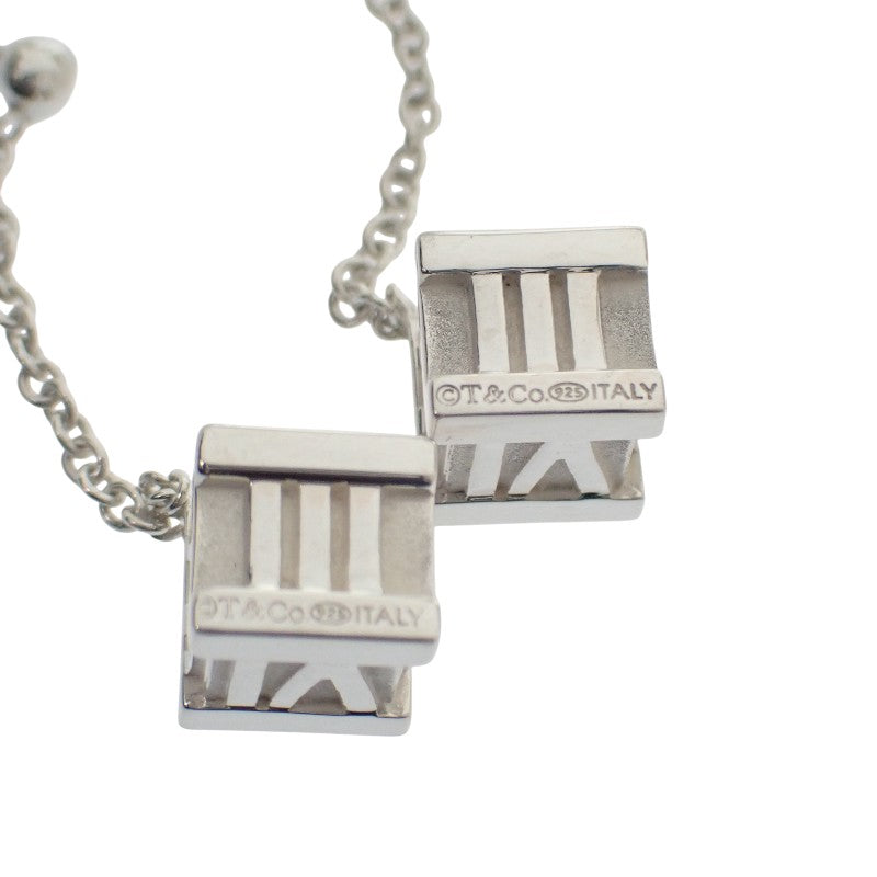 ティファニー TIFFANY&Co. アトラス キューブ ドロップ ピアス シルバー925 レディース【中古】【ABランク】