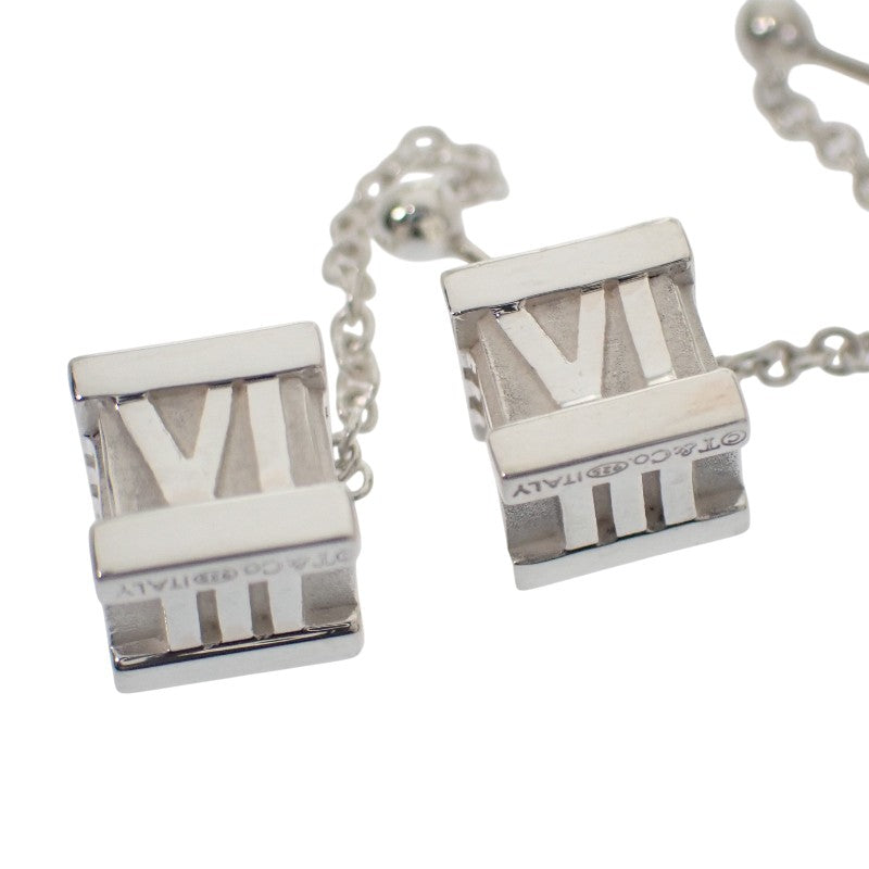 ティファニー TIFFANY&Co. アトラス キューブ ドロップ ピアス シルバー925 レディース【中古】【ABランク】
