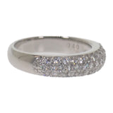 ポンテヴェキオ Ponte Vecchio ピッコリーニ エテルノ ハーフエタニティ 3号 リング K18ホワイトゴールド ラテ ダイヤモンド レディース【中古】【Aランク】