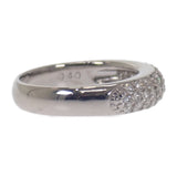 ポンテヴェキオ Ponte Vecchio ピッコリーニ エテルノ ハーフエタニティ 3号 リング K18ホワイトゴールド ラテ ダイヤモンド レディース【中古】【Aランク】