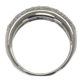 ポンテヴェキオ Ponte Vecchio ピッコリーニ エテルノ ハーフエタニティ 3号 リング K18ホワイトゴールド ラテ ダイヤモンド レディース【中古】【Aランク】